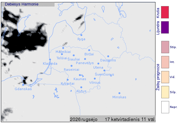 Skaitmeninė orų prognozė