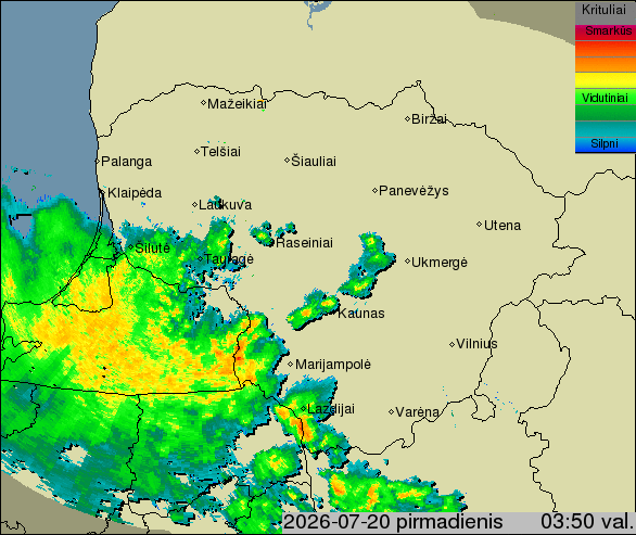 meteo.lt radaras